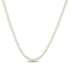 Men's Multi-Diamond Rectangle Link Necklace 2-1/6 ct tw 10K Yellow Gold ...