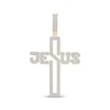 Thumbnail Image 1 of Men's Diamond &quot;Jesus&quot; Cross Charm 1/2 ct tw 10K Yellow Gold