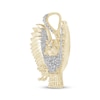 Thumbnail Image 1 of Men's Diamond Owl Charm 1/2 ct tw 10K Yellow Gold