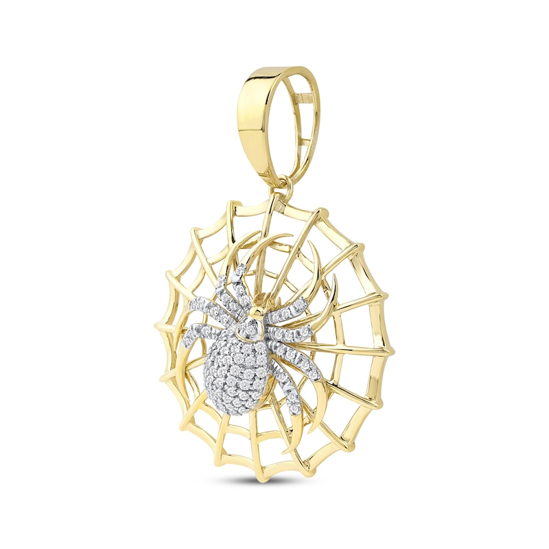 Men's Diamond Spider Charm 3/8 ct tw 10K Yellow Gold