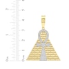 Thumbnail Image 5 of Men's Diamond Ankh Pyramid Charm 1/2 ct tw 10K Yellow Gold