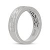 Thumbnail Image 2 of Neil Lane Artistry Men's Baguette-Cut Lab-Grown Diamond Wedding Band 1-3/8 ct tw 14K White Gold