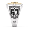 Thumbnail Image 2 of True Fans Kansas City Chiefs Championship Ring Sterling Silver & 10K Yellow Gold Ring