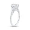 Thumbnail Image 2 of Lab-Grown Diamonds by KAY Oval-Cut Engagement Ring 2 ct tw 14K White Gold