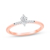 Thumbnail Image 1 of KAY Lab-Grown Diamond Marquise-Cut Promise Ring 1/6 ct tw 10K Rose Gold