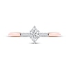 Thumbnail Image 4 of KAY Lab-Grown Diamond Marquise-Cut Promise Ring 1/6 ct tw 10K Rose Gold