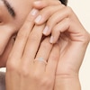 Thumbnail Image 6 of KAY Lab-Grown Diamond Marquise-Cut Promise Ring 1/6 ct tw 10K Rose Gold