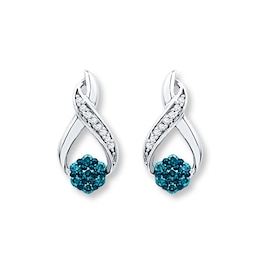 Shop Blue Diamond Earrings | Kay