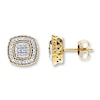 Thumbnail Image 1 of Diamond Earrings 1/4 ct tw Round-cut 10K Yellow Gold