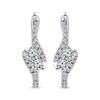 Thumbnail Image 2 of Ever Us Earrings 5/8 ct tw Diamonds 14K White Gold