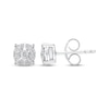 Thumbnail Image 1 of Diamond Earrings 1/4 ct tw Round-cut 10K White Gold