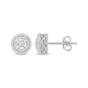 Thumbnail Image 0 of Diamond Earrings 1/10 ct tw Round-cut Sterling Silver