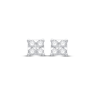 Diamond Stud Earrings 1/8 ct tw 10K White Gold | Kay