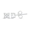 Thumbnail Image 3 of Diamond Stud Earrings 1/8 ct tw 10K White Gold