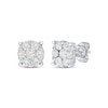 Thumbnail Image 0 of Diamond Fashion Stud Earrings 1 ct tw 10K White Gold