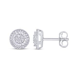 Diamond Stud Earrings 1/4 ct tw Sterling Silver | Kay