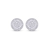 Thumbnail Image 1 of Diamond Stud Earrings 1/4 ct tw Sterling Silver
