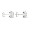 Thumbnail Image 4 of Diamond Fashion Earrings 1/3 ct tw Round-cut 10K White Gold