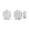 Thumbnail Image 0 of Diamond Fashion Earrings 1/5 ct tw Round-cut 10K White Gold