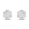 Thumbnail Image 2 of Diamond Fashion Earrings 1/5 ct tw Round-cut 10K White Gold