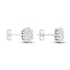 Thumbnail Image 3 of Diamond Fashion Earrings 1/5 ct tw Round-cut 10K White Gold