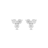 Thumbnail Image 2 of Diamond Earrings 1/4 ct tw 10K White Gold