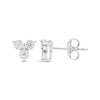 Thumbnail Image 3 of Diamond Earrings 1/4 ct tw 10K White Gold