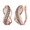 Thumbnail Image 1 of Le Vian Diamond Earrings 1 ct tw 14K Strawberry Gold