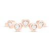 Thumbnail Image 2 of Diamond Heart Toe Ring 10K Rose Gold