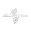 Thumbnail Image 2 of Diamond Leaf Toe Ring 10K White Gold