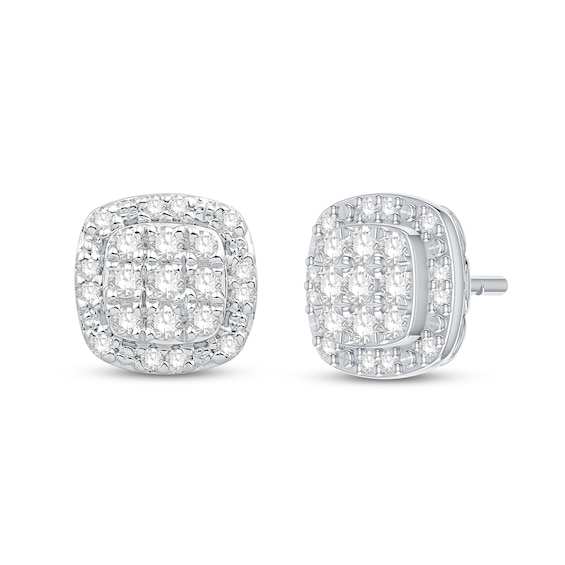 Diamond Stud Earrings 1/4 ct tw Round-Cut 10K White Gold | Kay