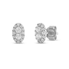 Thumbnail Image 1 of Forever Connected Diamond Stud Earrings 3/8 ct tw Round-Cut 10K White Gold