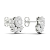 Thumbnail Image 3 of Multi-Diamond Earrings 2 ct tw Pear, Marquise & Round-cut 14K White Gold