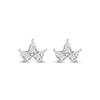 Thumbnail Image 2 of Diamond Tiara Stud Earrings 1/5 ct tw 10K White Gold