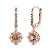 Thumbnail Image 1 of Le Vian Diamond Drop Earrings 7/8 ct tw 14K Strawberry Gold