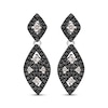 Thumbnail Image 1 of Le Vian Diamond Lattice Weave Marquise Drop Earrings 1/2 ct tw 14K Vanilla Gold