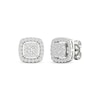 Thumbnail Image 1 of Lab-Grown Diamonds by KAY Cushion-Shaped Stud Earrings 1/2 ct tw 10K White Gold