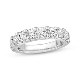 Diamond Anniversary Ring 2 ct tw 10K White Gold