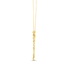 Thumbnail Image 2 of Le Vian Venetian Mosaic Diamond Y-Drop Necklace 3/4 ct tw 14K Honey Gold 19&quot;