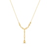 Thumbnail Image 3 of Le Vian Venetian Mosaic Diamond Y-Drop Necklace 3/4 ct tw 14K Honey Gold 19&quot;