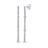 Thumbnail Image 1 of Diamond Drop Earrings 1/3 ct tw 10K White Gold