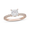 Thumbnail Image 0 of Neil Lane Artistry Princess-Cut  Lab-Grown diamond Engagement Ring 2 ct tw 14K Rose Gold