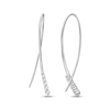 Thumbnail Image 0 of Diamond Threader Earrings 1/2 ct tw 10K White Gold