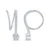 Thumbnail Image 0 of Diamond Threader Drop Earrings 1/4 ct tw 10K White Gold