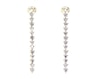 Thumbnail Image 1 of Lab-Grown Diamonds by KAY Drop Earrings 1-1/4 ct tw 14K Yellow Gold