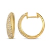 Thumbnail Image 3 of Le Vian Diamond Domed Hoop Earrings 1/2 ct tw 14K Honey Gold