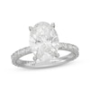 Thumbnail Image 0 of Neil Lane Artistry Oval-Cut Lab-Grown Diamond Engagement Ring 4-5/8 ct tw 14K White Gold