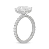 Thumbnail Image 1 of Neil Lane Artistry Oval-Cut Lab-Grown Diamond Engagement Ring 4-5/8 ct tw 14K White Gold