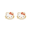 Thumbnail Image 2 of Children's Hello Kitty Enamel Stud Earrings 14K Yellow Gold