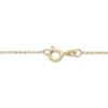 Thumbnail Image 3 of Bow Necklace 10K Yellow Gold 18&quot;